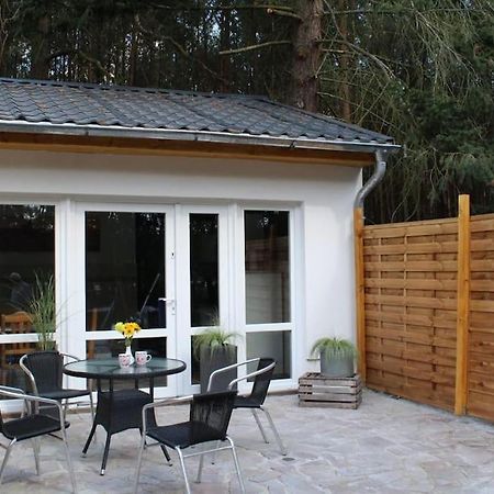 Haus Wilma Gruene Idylle Im Wald Direkt Am See Wendisch Rietz Exterior foto